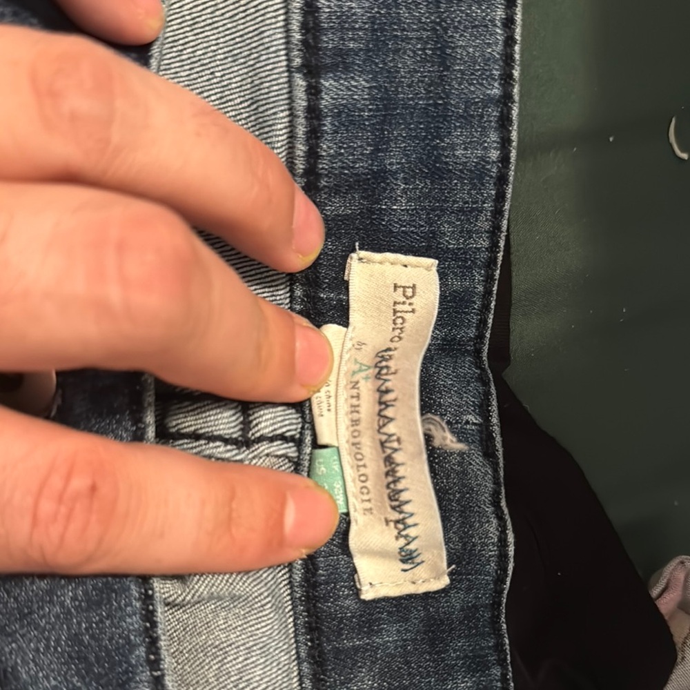 Pilcro and the Letterpress Denim Trousers